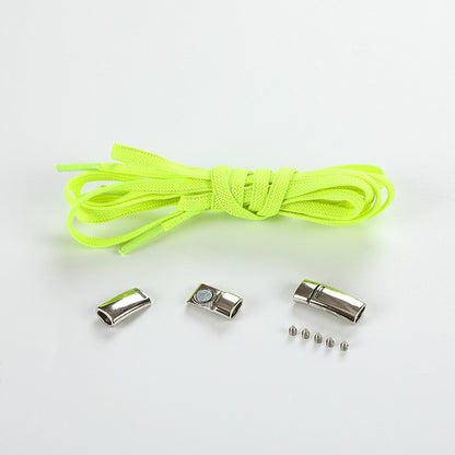 Laces With Magnetic Metal Buckle