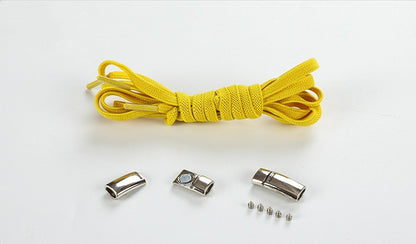 Laces With Magnetic Metal Buckle